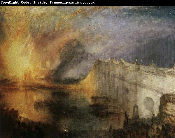 Joseph Mallord William Turner Burning of the Houses